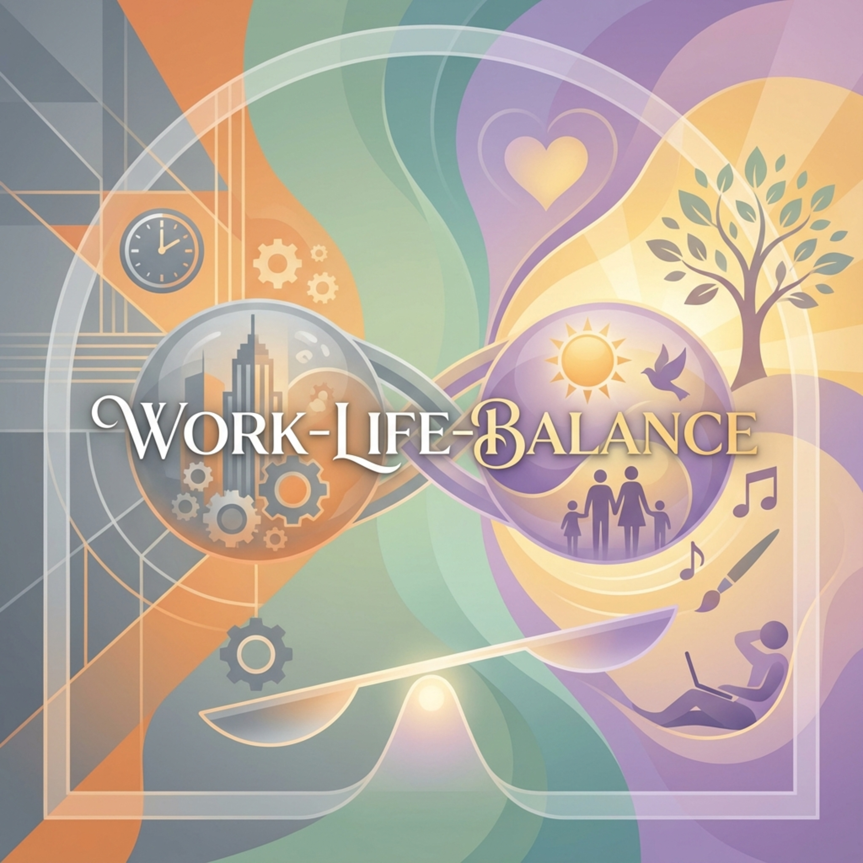Artwork Die Psychologie der Work-Life-Balance – Arbeit und Privatleben in Einklang bringen