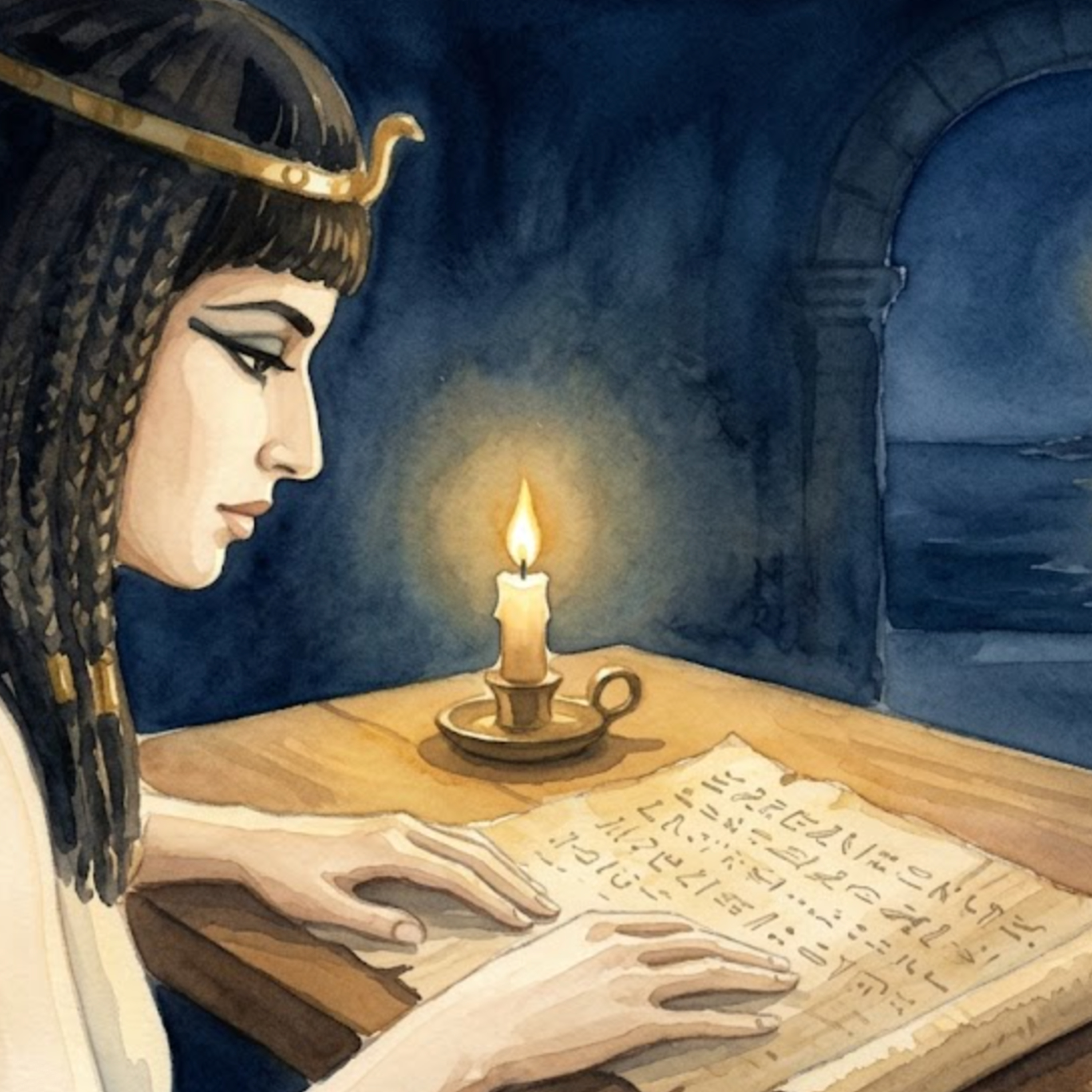 Artwork Cleopatra – Wenn das Meerwasser die kühlen Palastmauern berührt